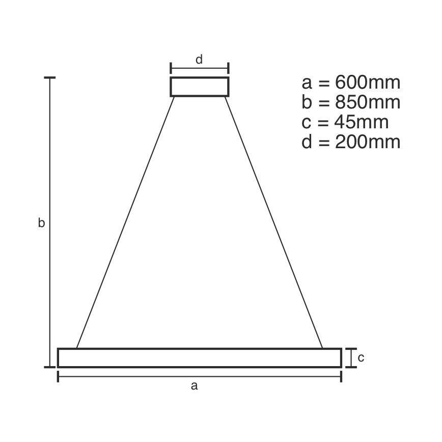 Lámpara de araña LED regulable LED/70W/230V 3000-6500K + mando a distancia