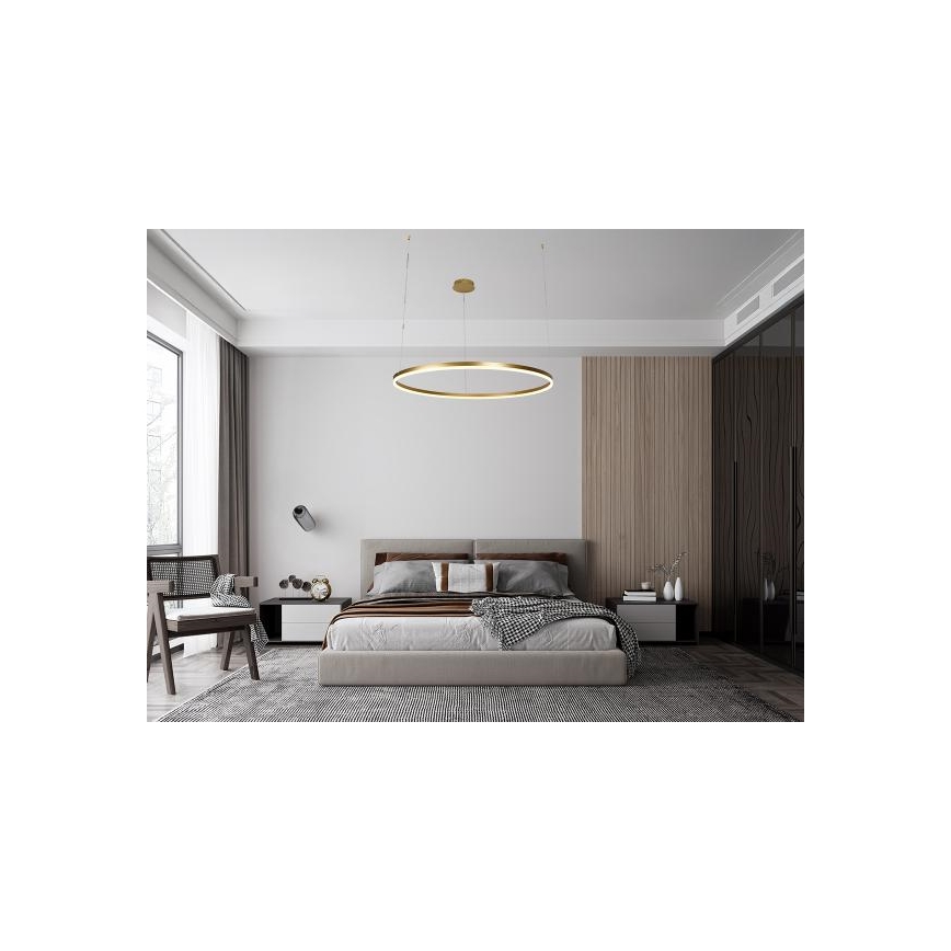 Lámpara de araña LED regulable LED/72W/230V 3000-6500K + control remoto