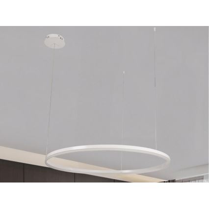 Lámpara de araña LED regulable LED/72W/230V 3000-6500K + control remoto