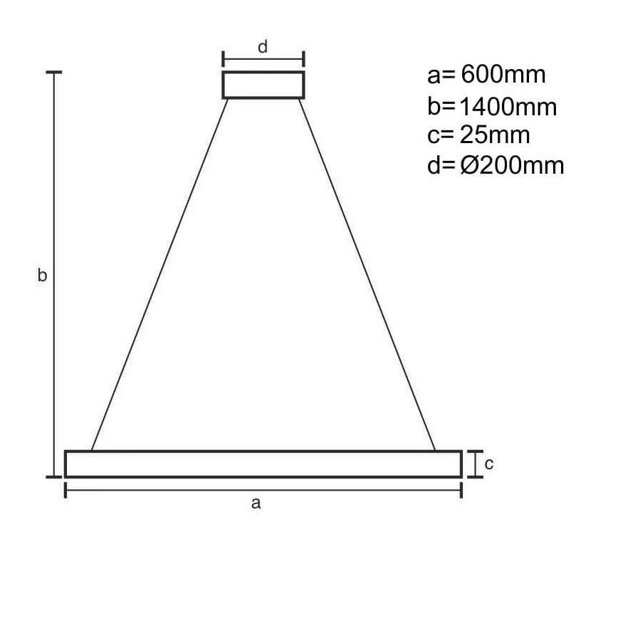 Lámpara de araña LED regulable LED/75W/230V 3000-6500K + control remoto