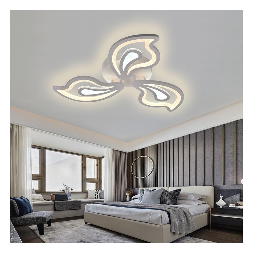 Lámpara de araña LED regulable LED/75W/230V 3000-6500K + mando a distancia