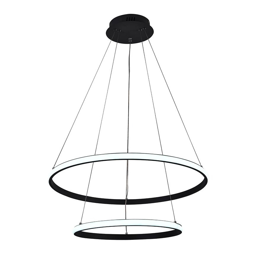Lámpara de araña LED regulable LED/75W/230V 3000-6500K + mando a distancia