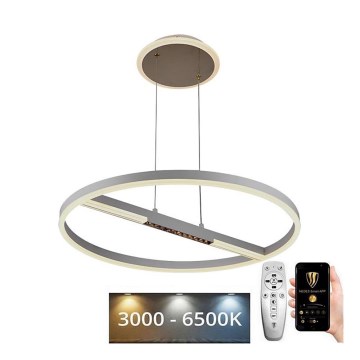Lámpara de araña LED regulable LED/75W/230V 3000-6500K diá. 60 cm + control remoto