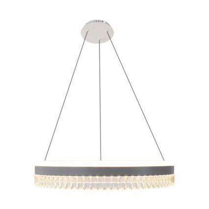 Lámpara de araña de cristal LED regulable en una cadena LED/80W/230V 3000-6500K blanco + control remoto