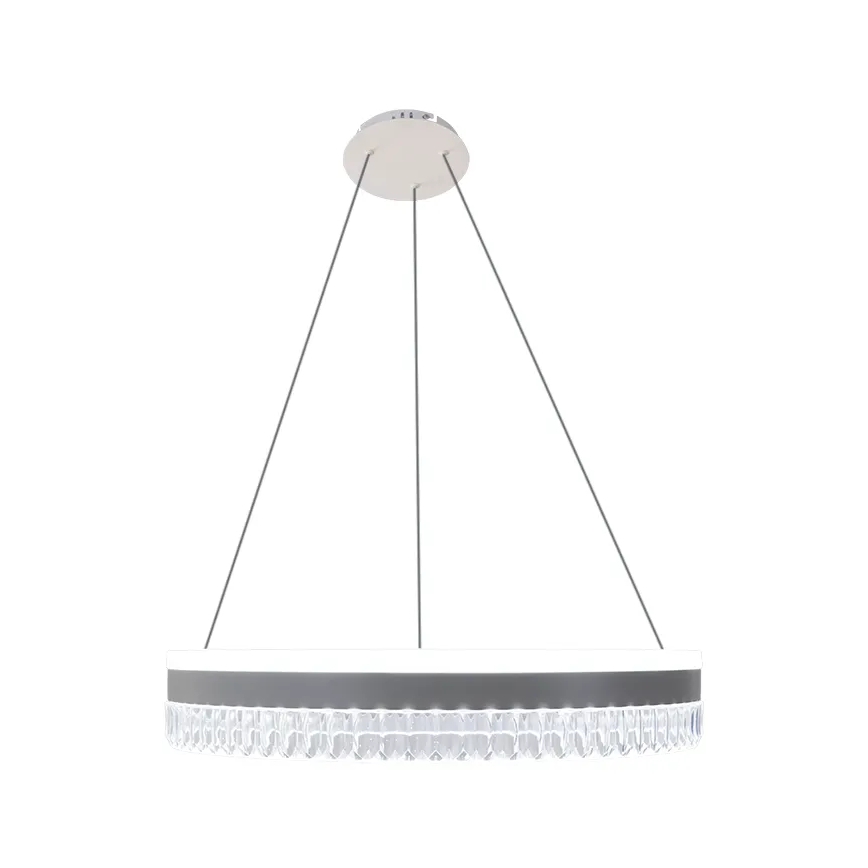 Lámpara de araña de cristal LED regulable en una cadena LED/80W/230V 3000-6500K blanco + control remoto