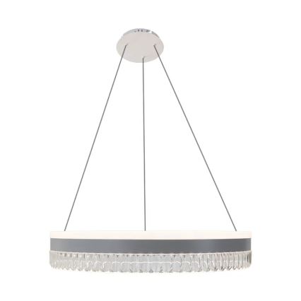 Lámpara de araña de cristal LED regulable en una cadena LED/80W/230V 3000-6500K blanco + control remoto