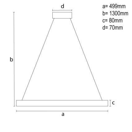 Lámpara de araña de cristal LED regulable en una cadena LED/80W/230V 3000-6500K blanco + control remoto
