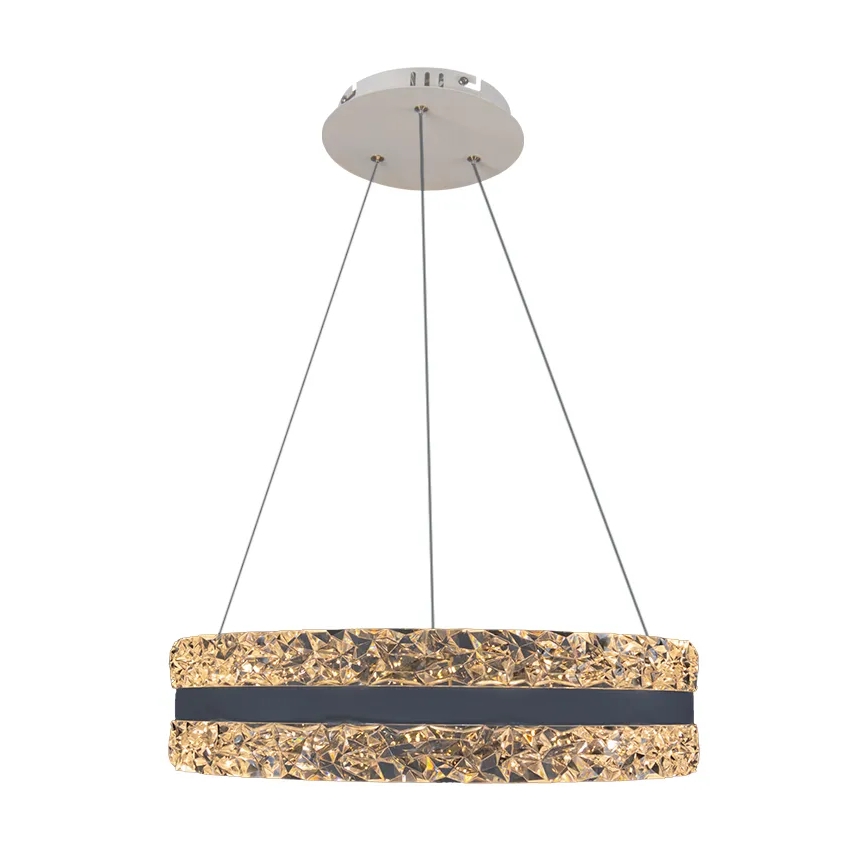 Lámpara de araña de cristal LED regulable en una cadena LED/80W/230V 3000-6500K blanco + control remoto