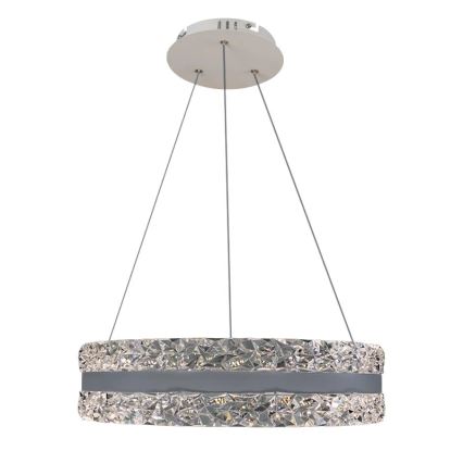 Lámpara de araña de cristal LED regulable en una cadena LED/80W/230V 3000-6500K blanco + control remoto