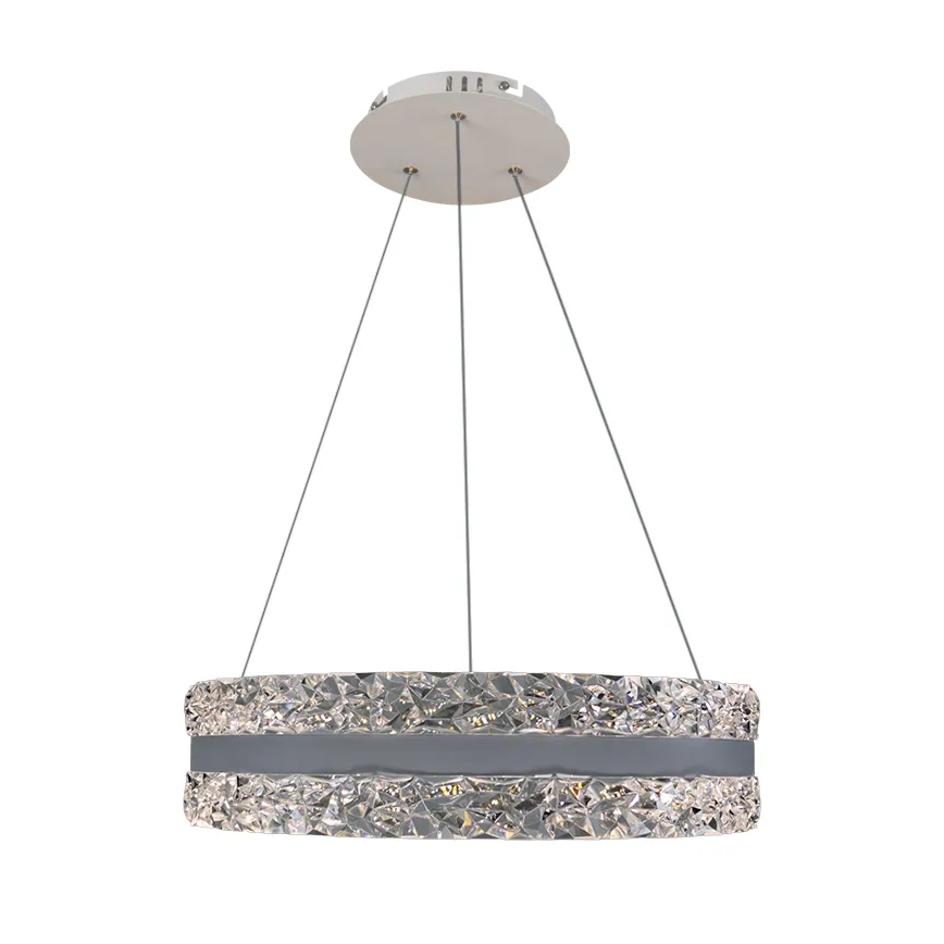 Lámpara de araña de cristal LED regulable en una cadena LED/80W/230V 3000-6500K blanco + control remoto