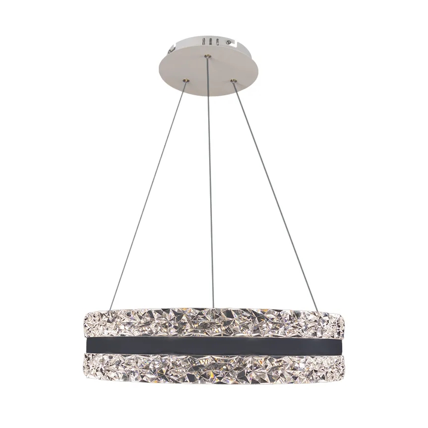 Lámpara de araña de cristal LED regulable en una cadena LED/80W/230V 3000-6500K blanco + control remoto