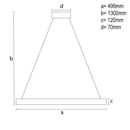 Lámpara de araña de cristal LED regulable en una cadena LED/80W/230V 3000-6500K blanco + control remoto