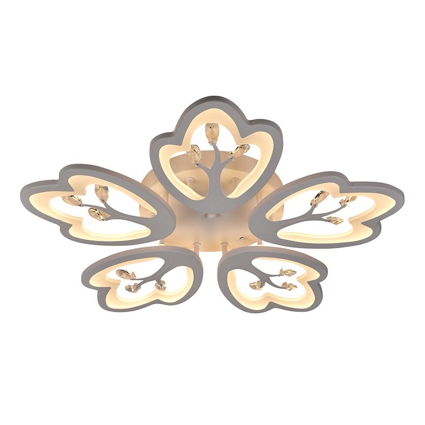 Lámpara de araña LED regulable LED/80W/230V 3000-6500K + mando a distancia