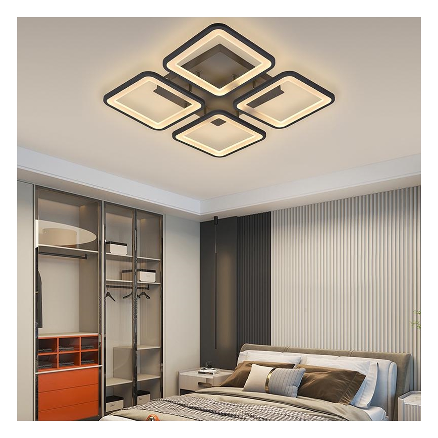 Lámpara de araña LED regulable LED/85W/230V 3000-6500K + mando a distancia