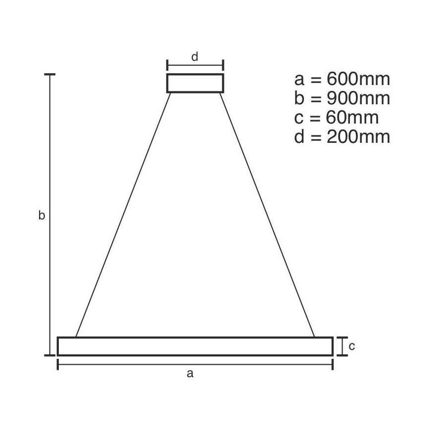 Lámpara de araña LED regulable LED/85W/230V 3000-6500K + mando a distancia