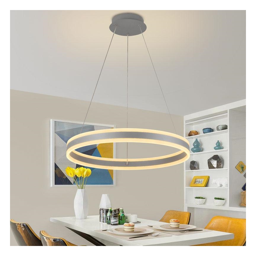 Lámpara de araña LED regulable LED/85W/230V 3000-6500K + mando a distancia