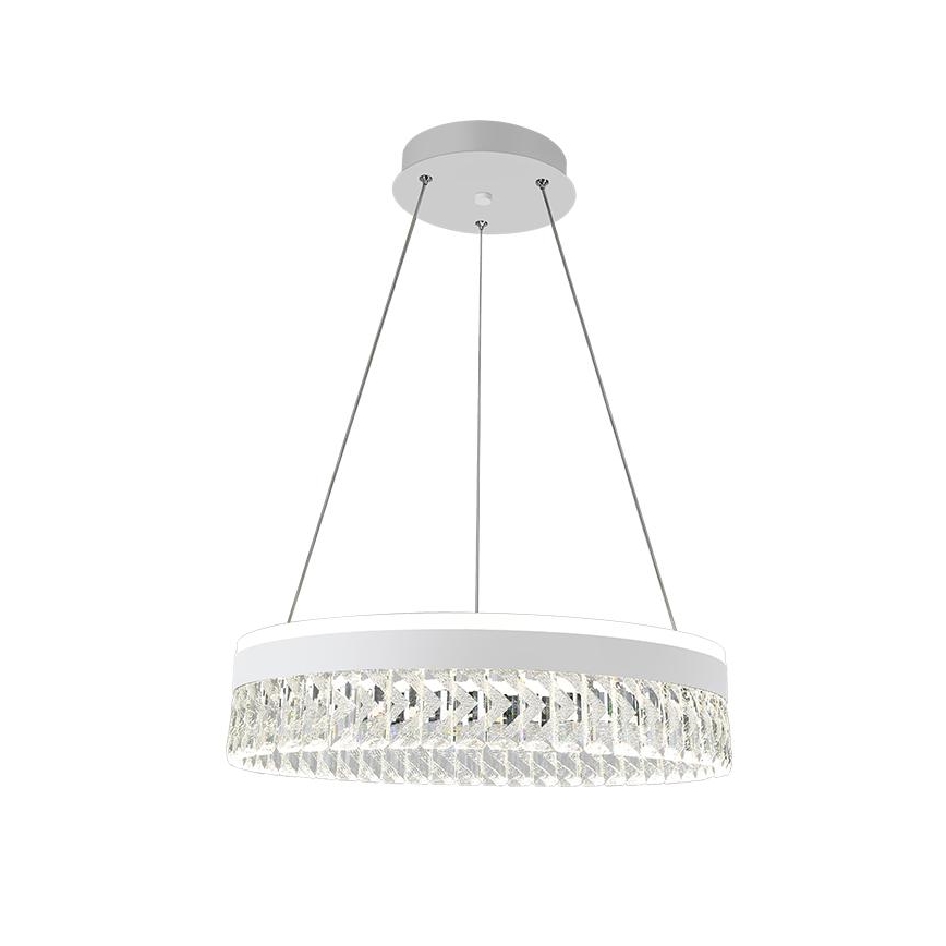 Lámpara de araña de cristal LED regulable en una cadena LED/90W/230V 3000-6500K blanco + control remoto