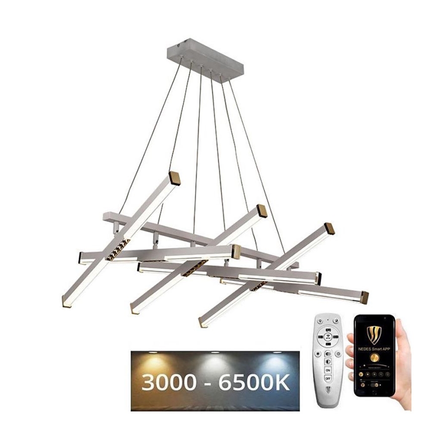 Lámpara de araña LED regulable LED/90W/230V 3000-6500K + control remoto