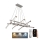 Lámpara de araña LED regulable LED/90W/230V 3000-6500K + control remoto