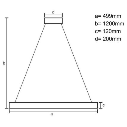 Lámpara de araña de cristal LED regulable en una cadena LED/90W/230V 3000-6500K negro + control remoto