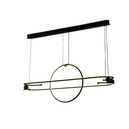 Lámpara de araña LED regulable LED/95W/230V 3000-6500K + control remoto