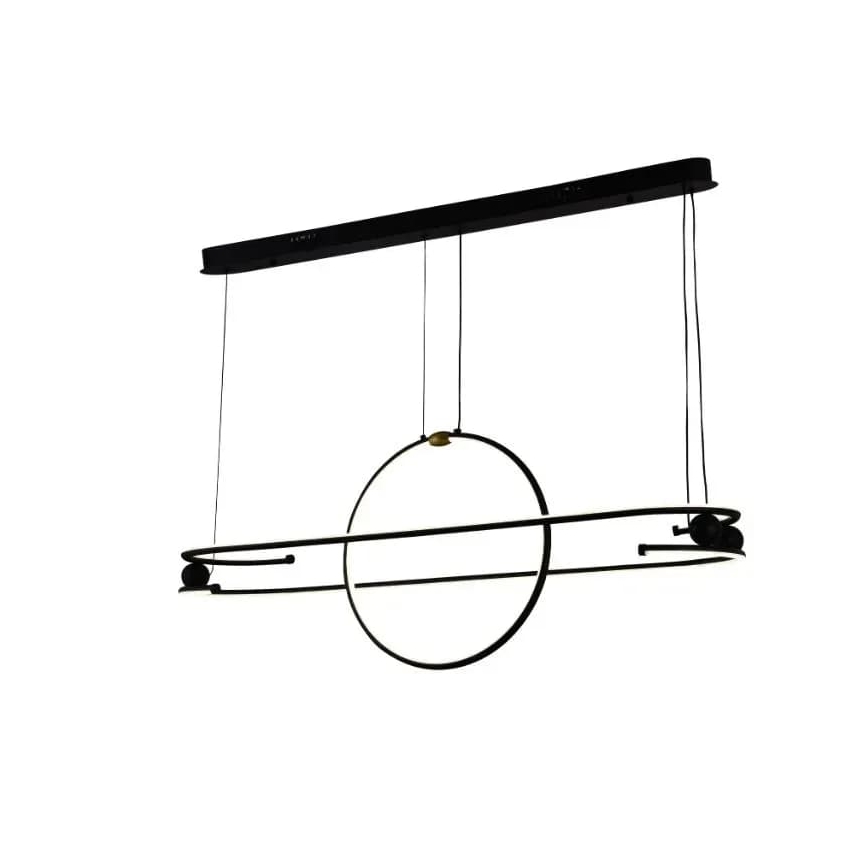 Lámpara de araña LED regulable LED/95W/230V 3000-6500K + control remoto