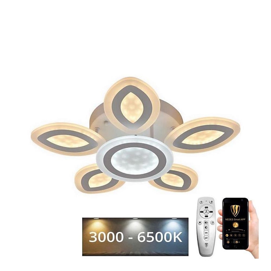 Lámpara de araña LED regulable LED/95W/230V 3000-6500K + mando a distancia