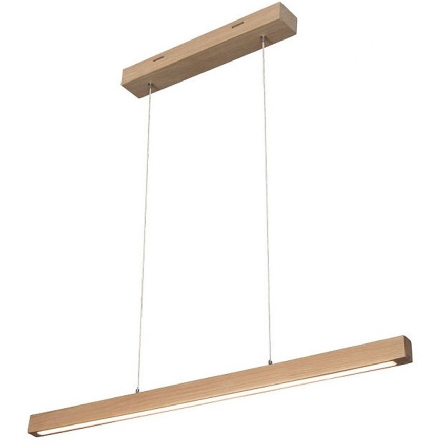 Lámpara de araña LED regulable SMAL LED/12W/230V roble
