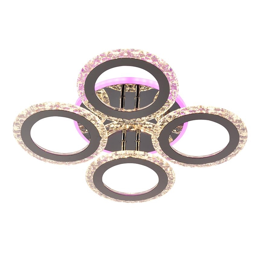 Lámpara de araña LED RGB regulable LED/55W/230V 3000-6500K + mando a distancia