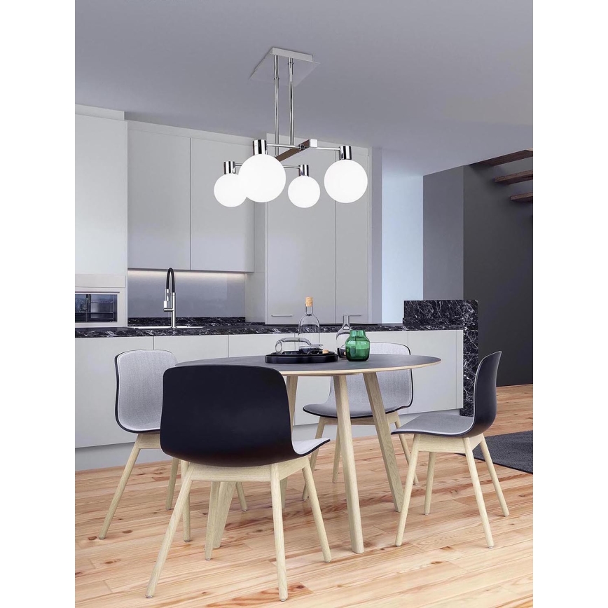 Lámpara de araña MALDUS 4xG9/40W/230V