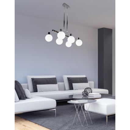 Lámpara de araña MALDUS 6xG9/40W/230V