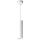 Lámpara de baño en cadena TURYN 1xGU10/10W/230V IP44 blanco