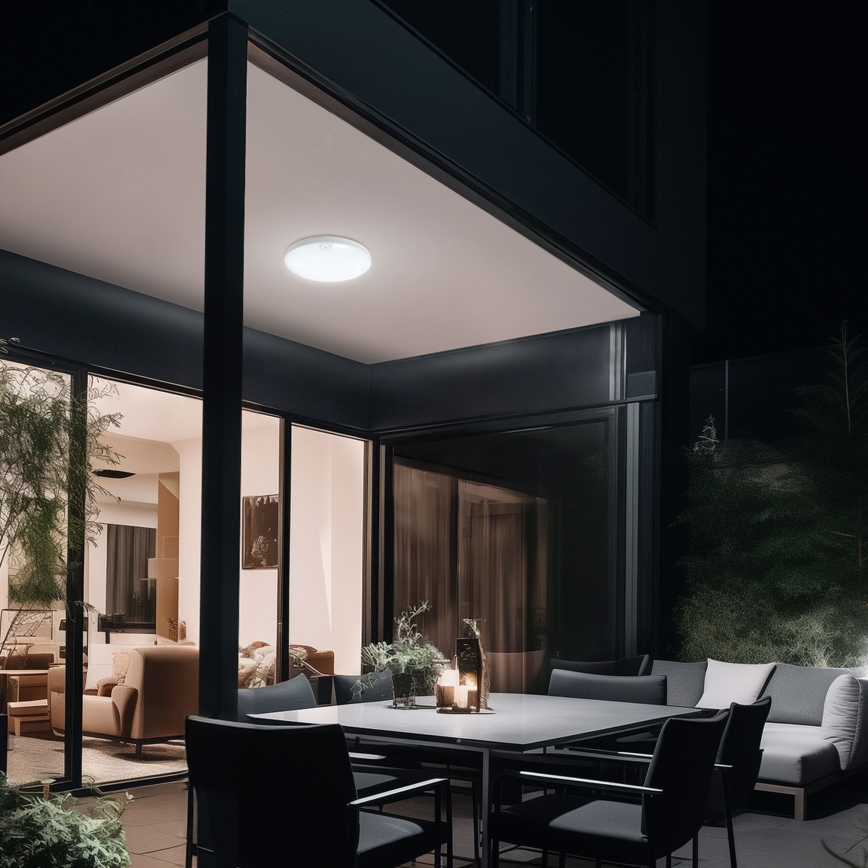 Aplique LED de baño con sensor de movimiento NYMPHEA PROXI LED/18W/230V IP54 3000K