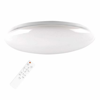 Lámpara de baño LED regulable PIRIUS LED/48W/230V Ø 38 cm 3000-6000K IP44 + control remoto