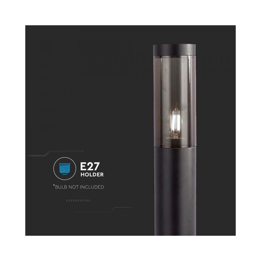 Lámpara de exterior 1xE27/18W/230V IP44 100 cm