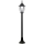 Lámpara de exterior 1xE27/20W/230V IP43 96,5 cm negro