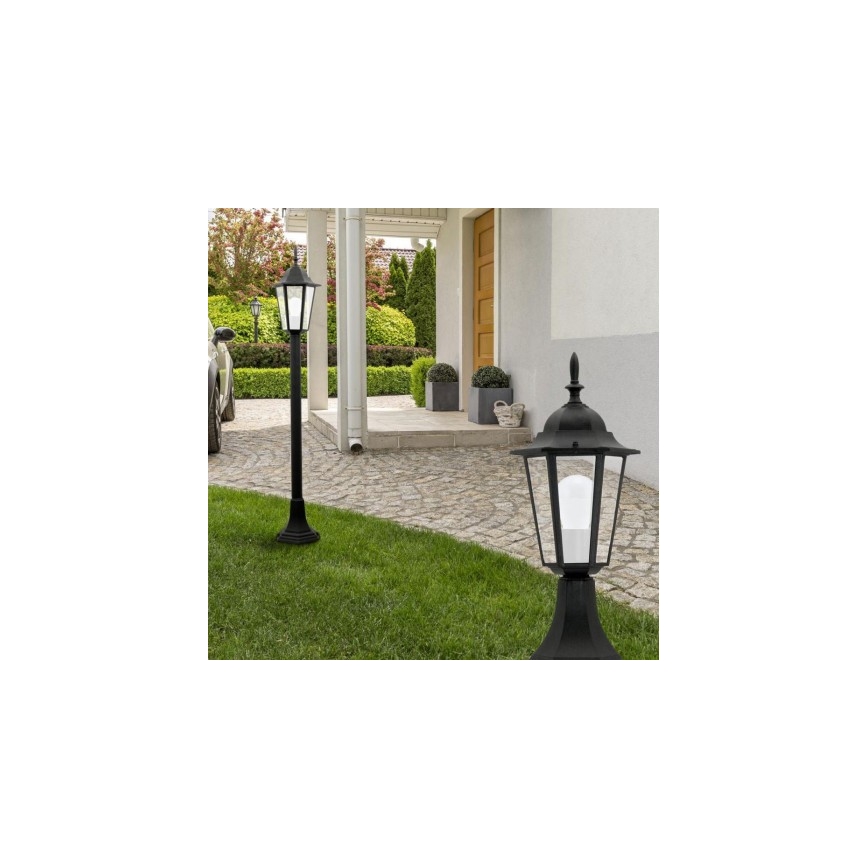 Lámpara de exterior 1xE27/20W/230V IP43 96,5 cm negro