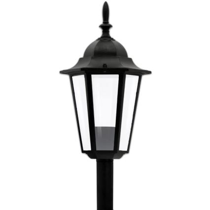 Lámpara de exterior 1xE27/20W/230V IP43 96,5 cm negro