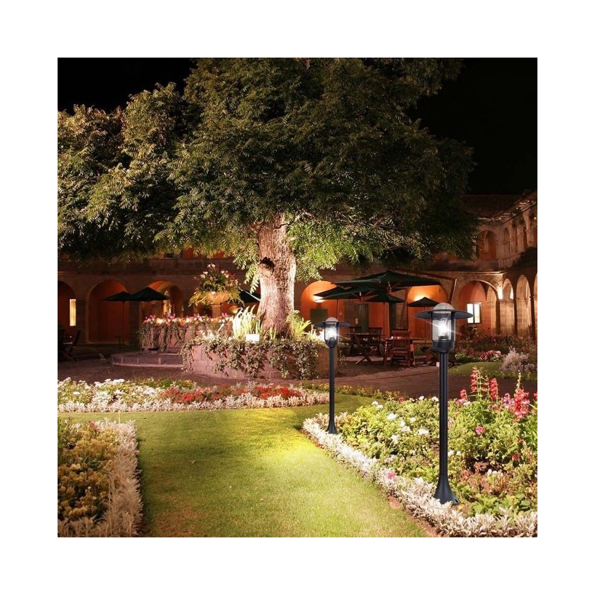 Lámpara de exterior 1xE27/60W/230V IP44 negro