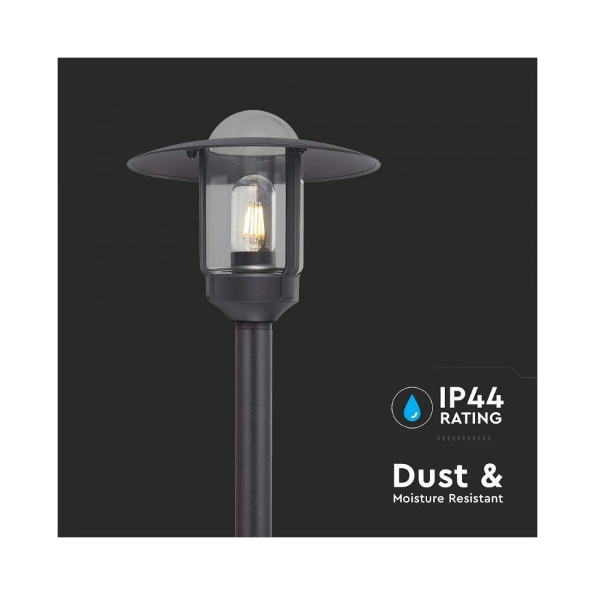 Lámpara de exterior 1xE27/60W/230V IP44 negro