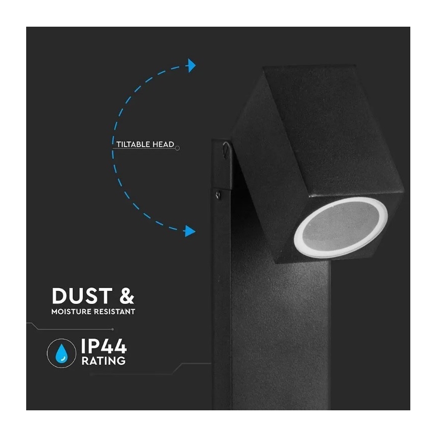 Lámpara de exterior 1xGU10/35W/230V IP44