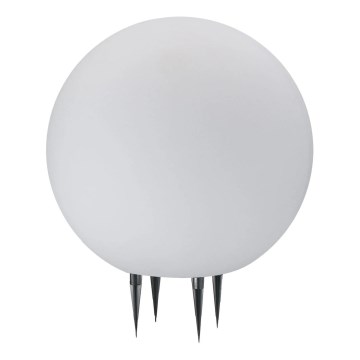 Lámpara de exterior ARGENTO 1xE27/15W/230V diá. 30 cm IP65 blanco