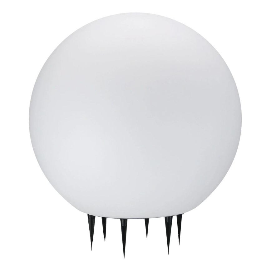 Lámpara de exterior ARGENTO 1xE27/15W/230V diá. 40 cm IP65 blanco
