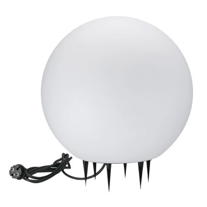 Lámpara de exterior ARGENTO 1xE27/15W/230V diá. 40 cm IP65 blanco