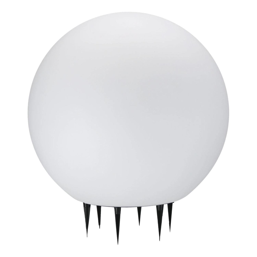 Lámpara de exterior ARGENTO 1xE27/15W/230V diá. 50 cm IP65 blanco