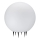 Lámpara de exterior ARGENTO 1xE27/15W/230V diá. 50 cm IP65 blanco