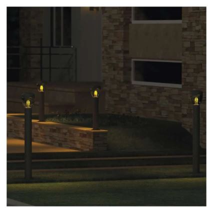 Lámpara de exterior ARTEO 1xE27/15W/230V IP44 80 cm