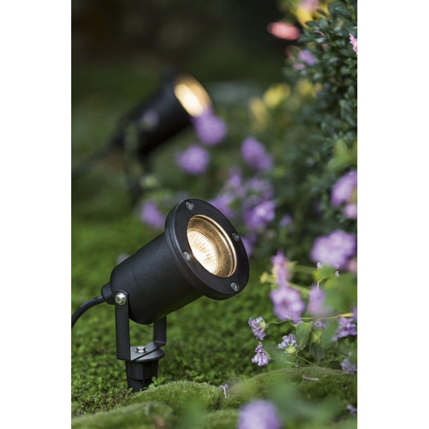 Lámpara de exterior BLAKE 2 GU10/50W/230V IP65