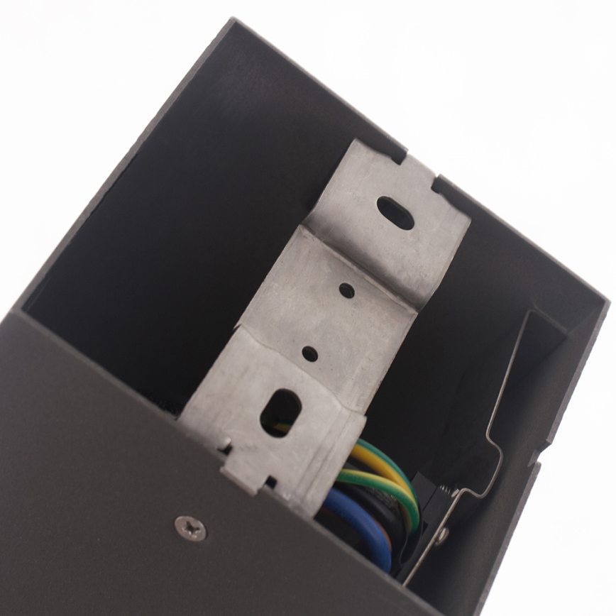 Lámpara de exterior con enchufe GARD 1xE14/60W/230V IP44