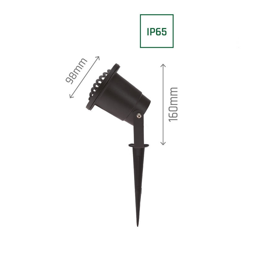 Lámpara de exterior FLORI RAY 1xGU10/6W/230V IP65